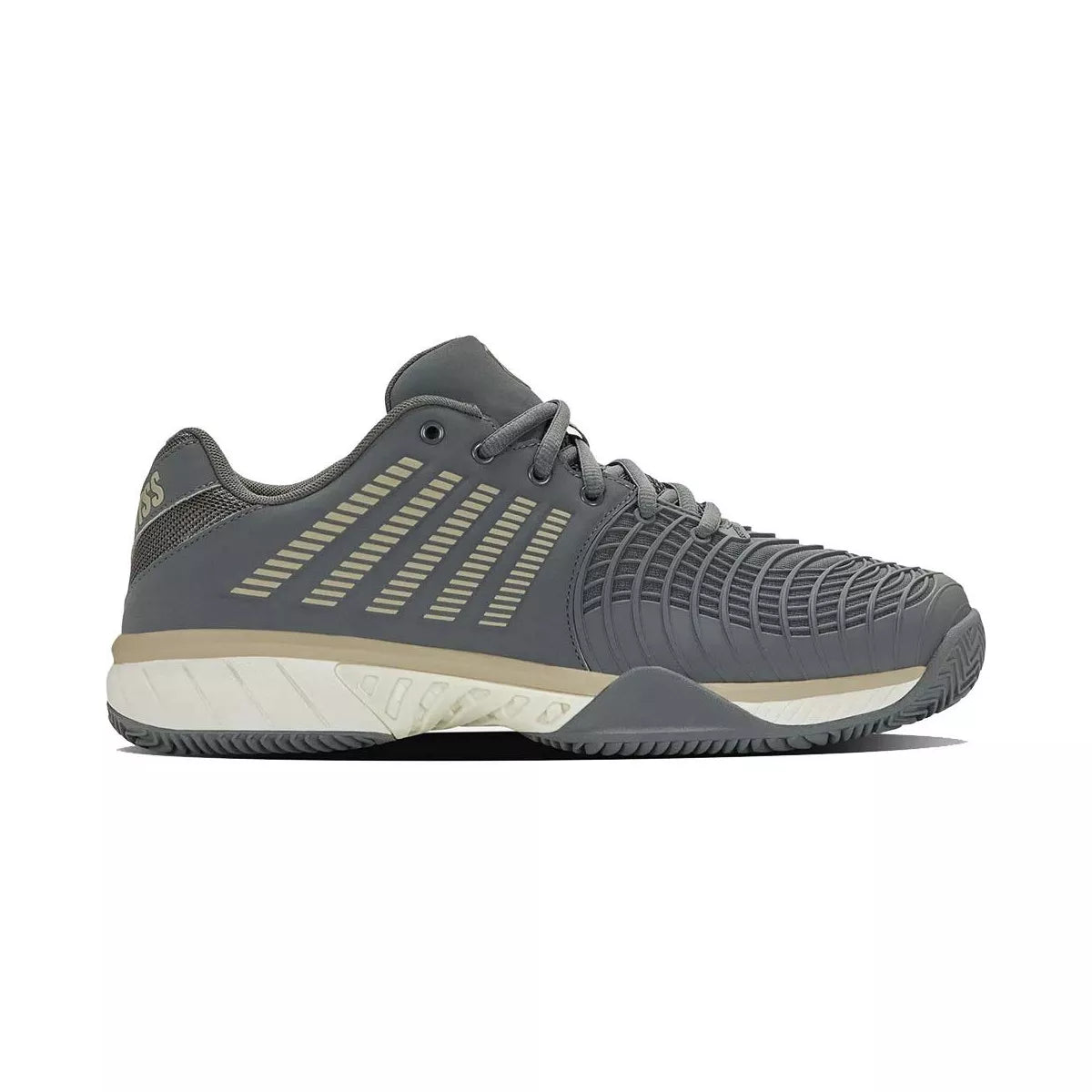 K-Swiss Express Light 3 Clay Tennis Shoes Grey / Khaki