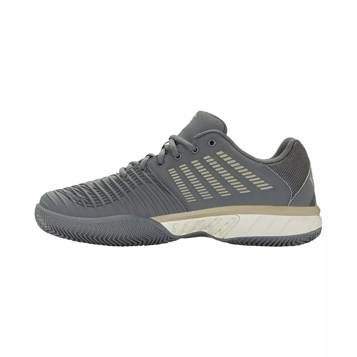 K-Swiss Express Light 3 Clay Tennis Shoes Grey / Khaki – 5