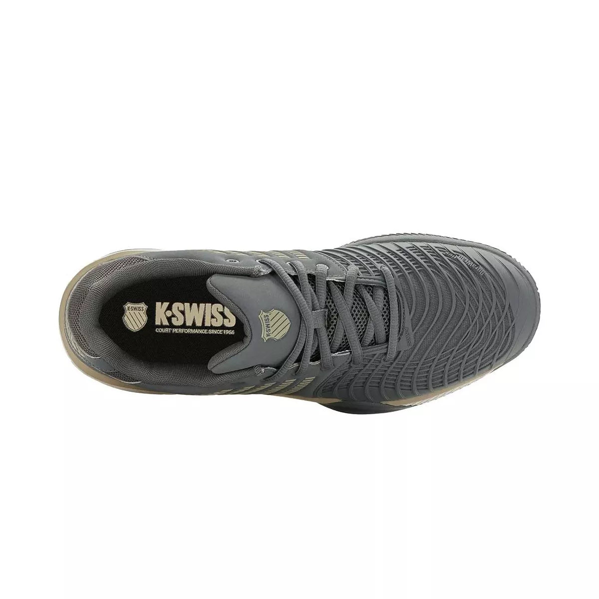 K-Swiss Express Light 3 Clay Tennis Shoes Grey / Khaki – 7