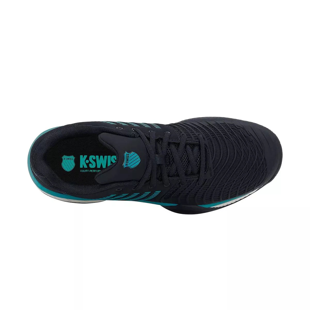 K-Swiss Express Light 3 Shoes Grey / White / Blue – 7