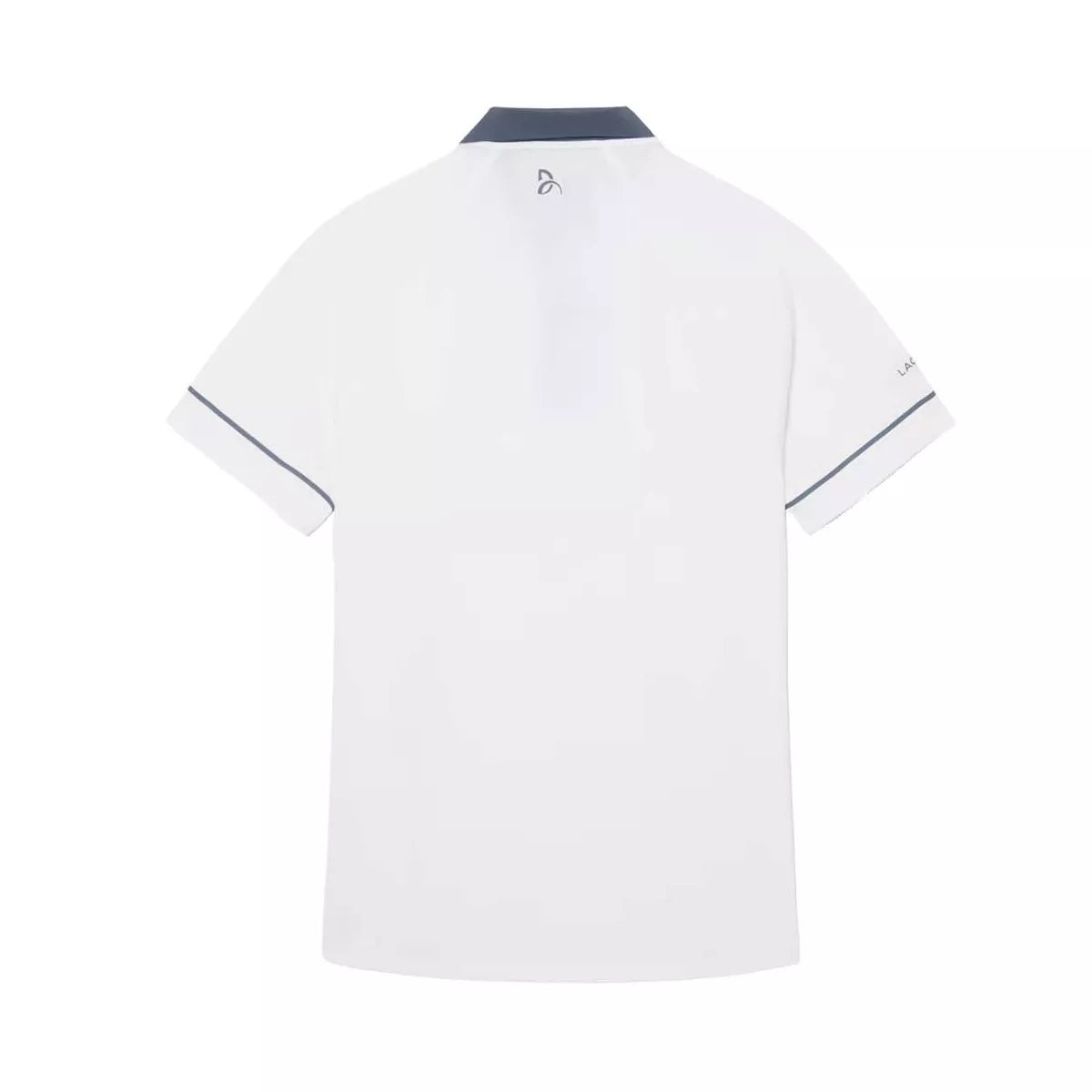 Lacoste Tennis Novak Djokovic On Court Polo White / Grey – 4