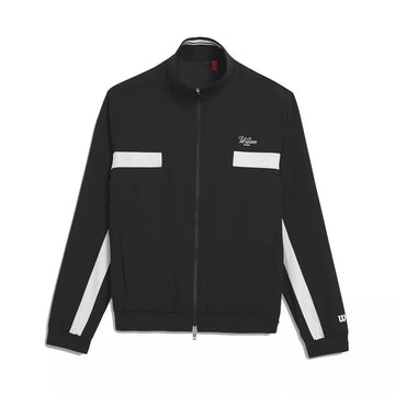 Men's Wilson Grand Slam Jacket Black / White