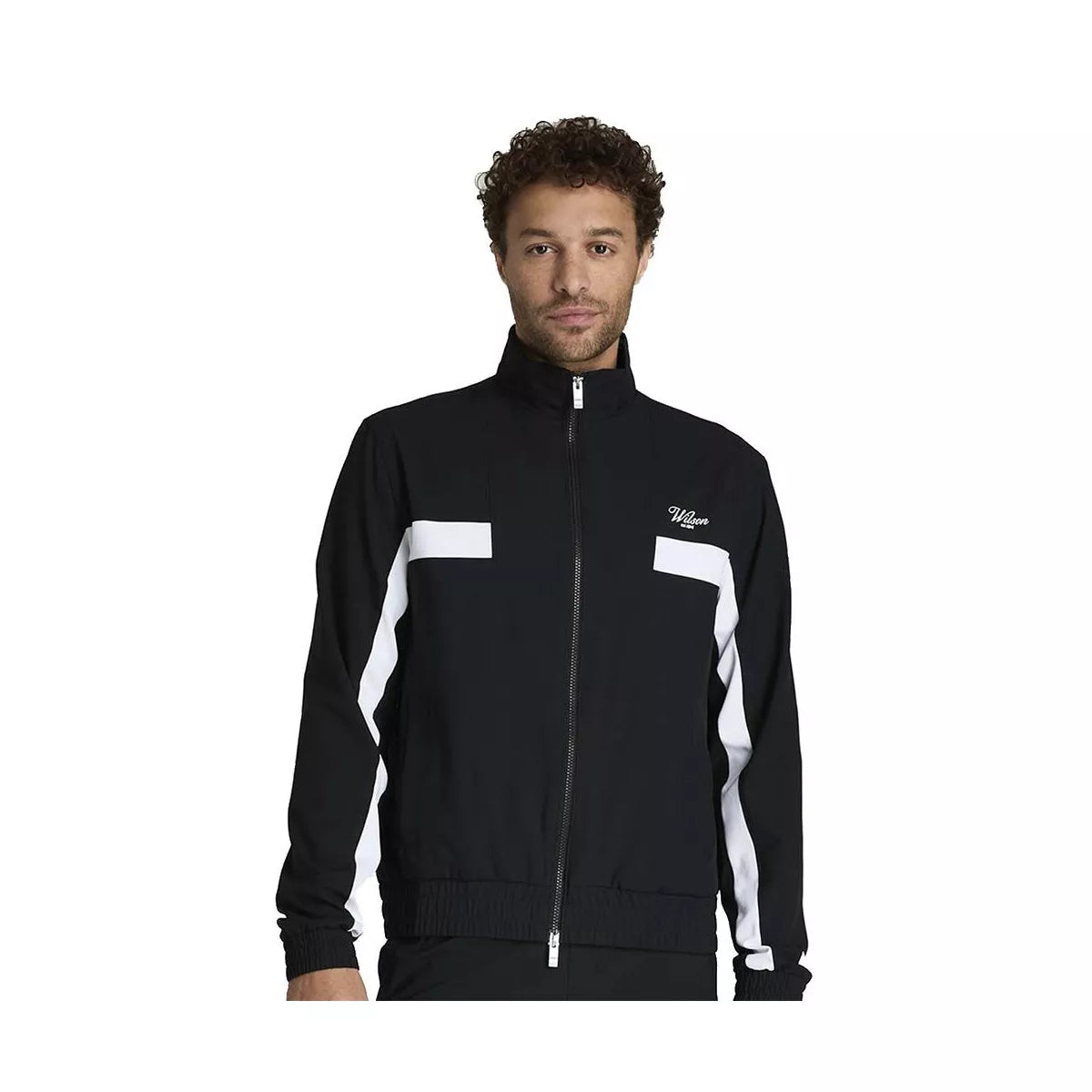 Men's Wilson Grand Slam Jacket Black / White – 2