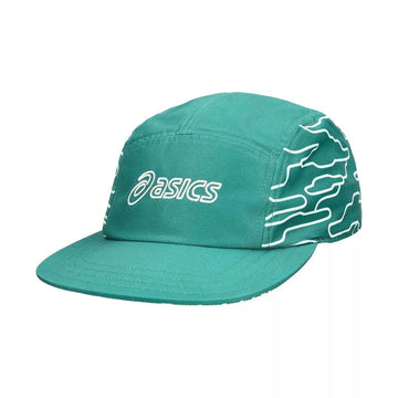 Asics Padel 5 Panel Cap Green / White