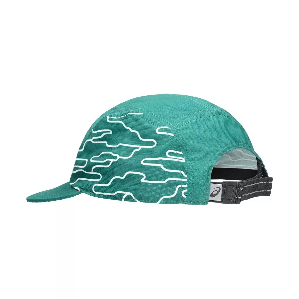 Asics Padel 5 Panel Cap Green / White – 2