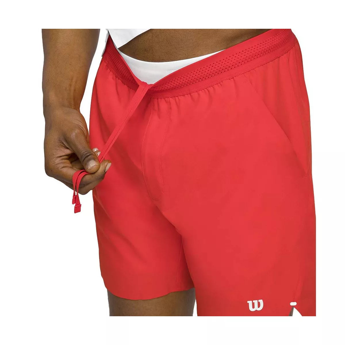 Wilson Tournament 18cm Men's Tennis Shorts - Infrared Red – 2