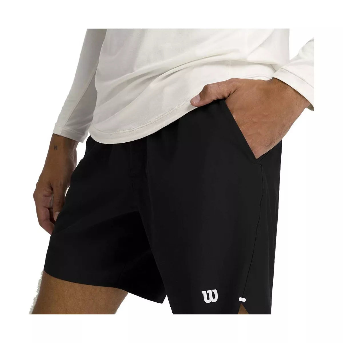 Wilson Tournament 18cm Men's Tennis Shorts Black – 2