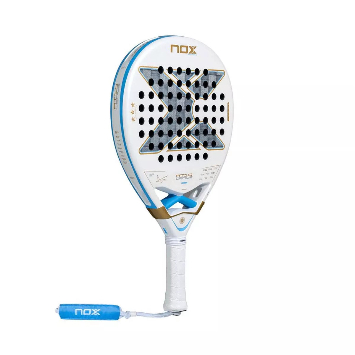 Nox AT10 Genius 18K Alum Buenos Aires 2026 Padel Racquet – 2