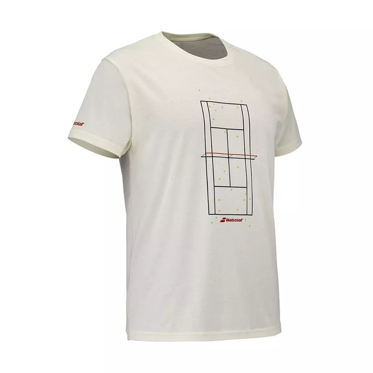 Babolat Exercise Message T-Shirt Cream – 2