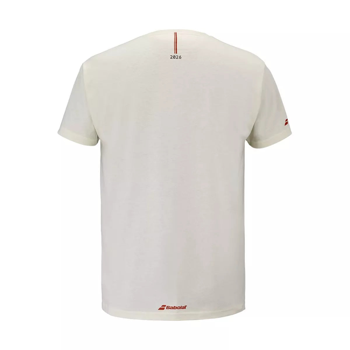 Babolat Exercise Message T-Shirt Cream – 3