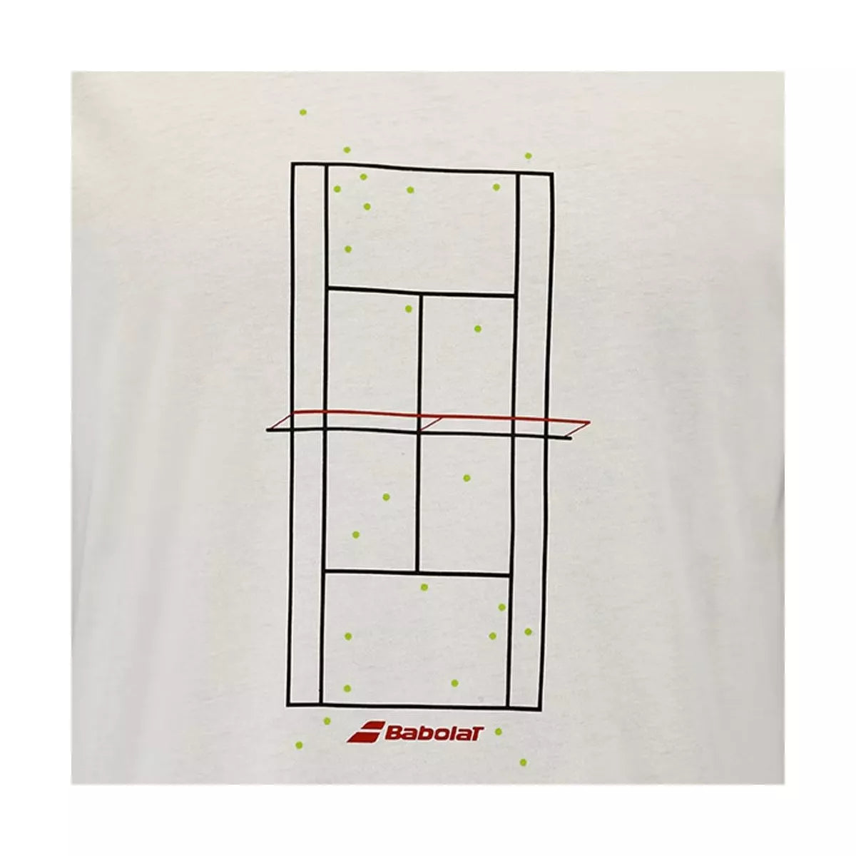 Babolat Exercise Message T-Shirt Cream – 4