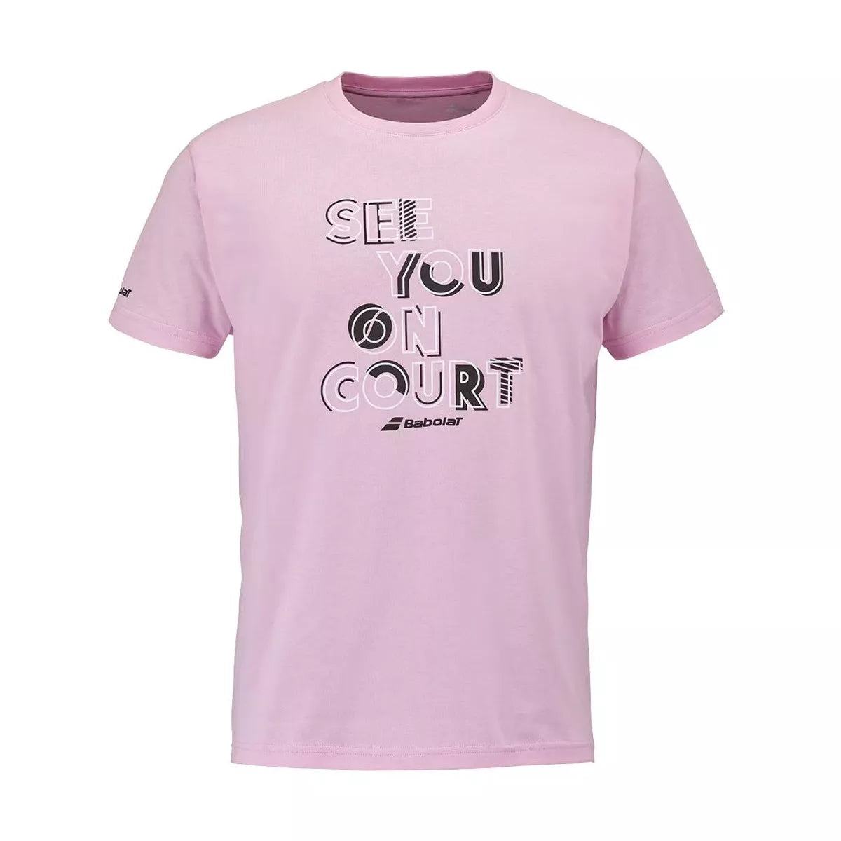 Babolat Exercise Message Tee - Pink