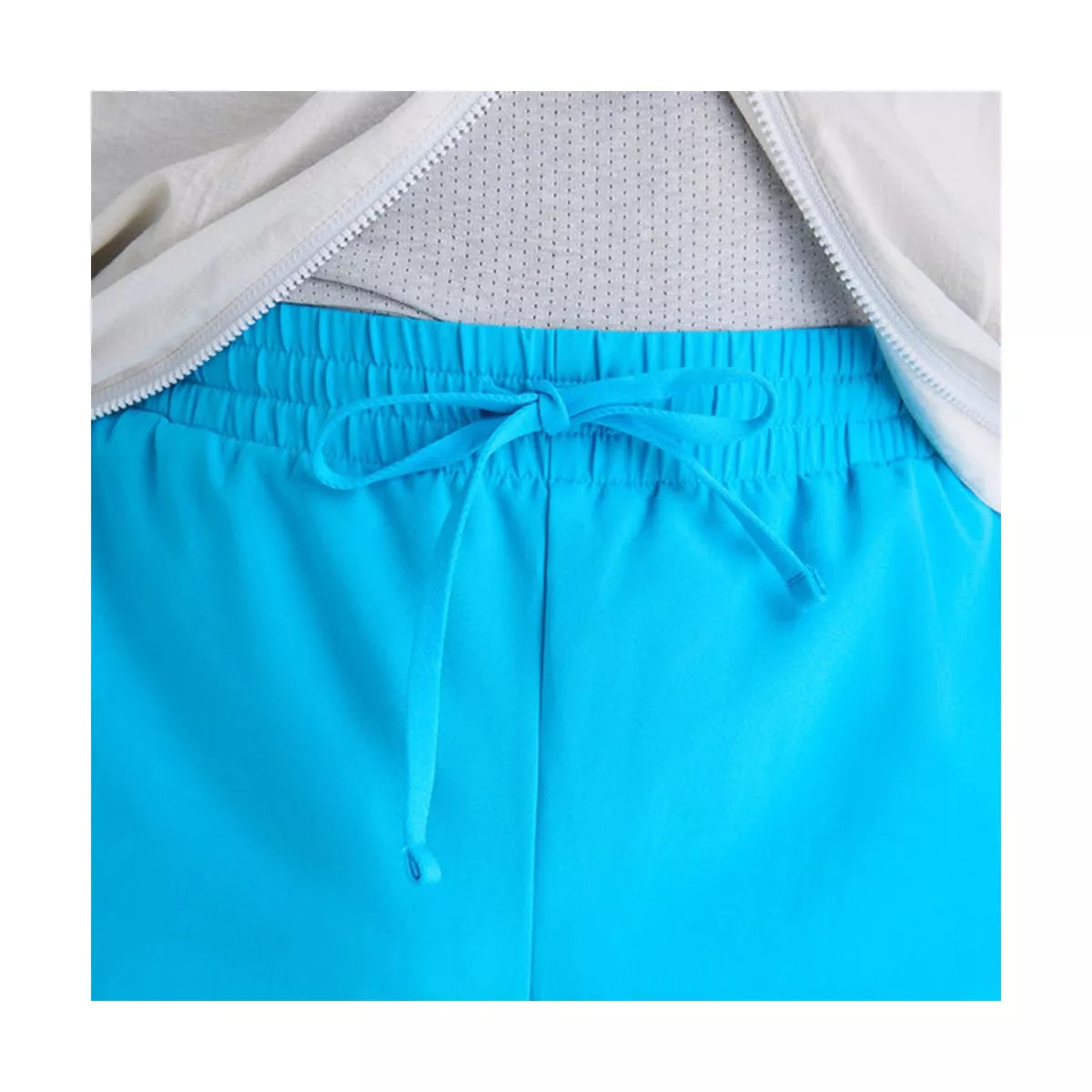 New Balance Essentials Blue Tennis Shorts – 3