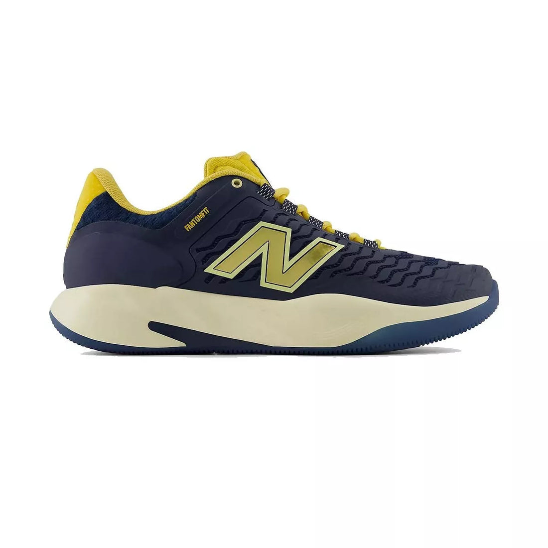 New Balance Fresh Foam X CT-Rally v2 Tennis Shoes - Navy / Yellow