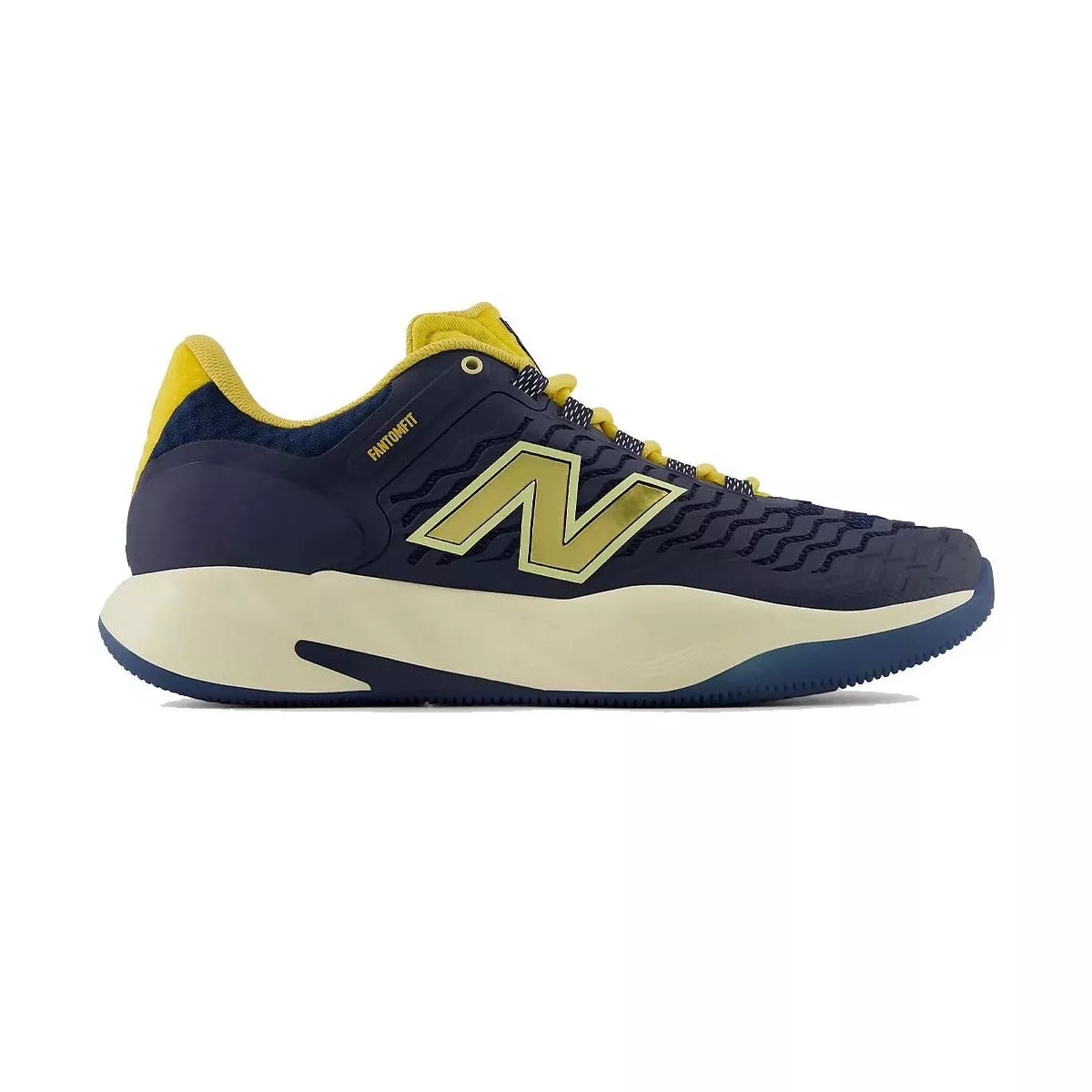 New Balance Fresh Foam X CT-Rally v2 Tennis Shoes - Navy / Yellow