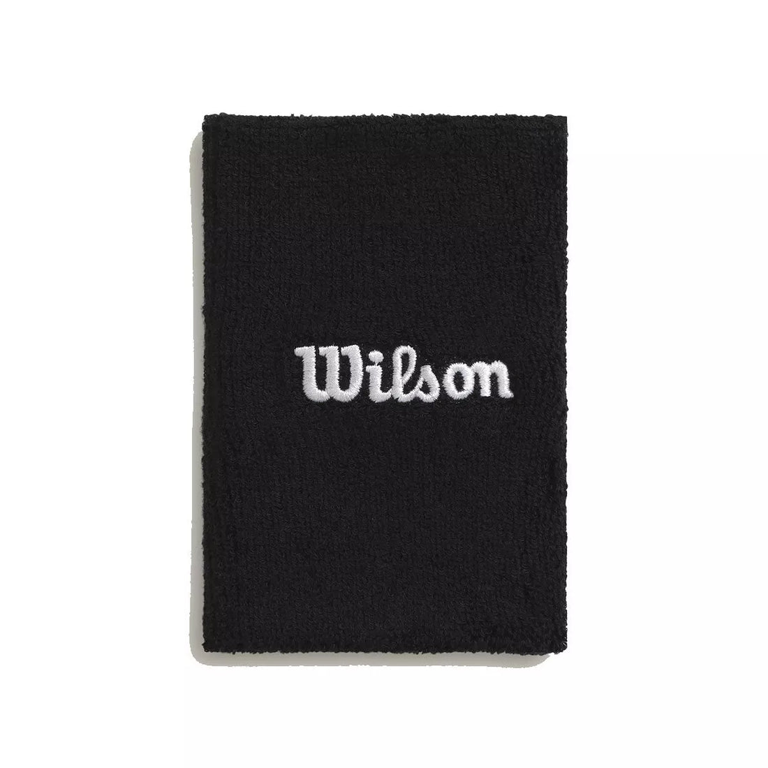 Wilson Wide Black Wristbands