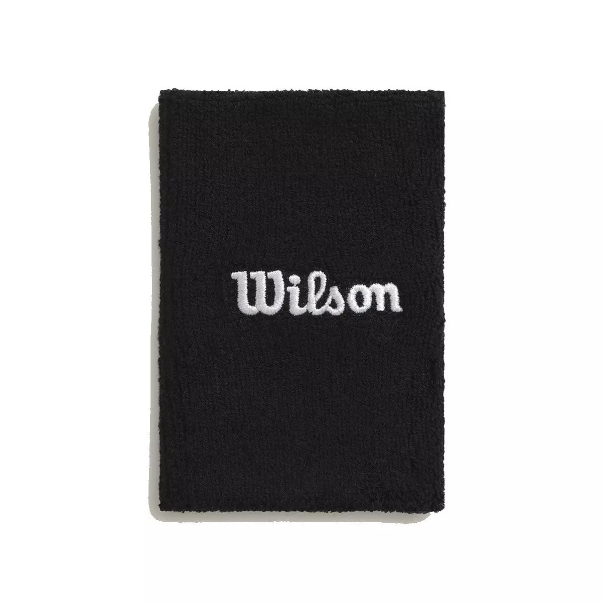Wilson Wide Black Wristbands