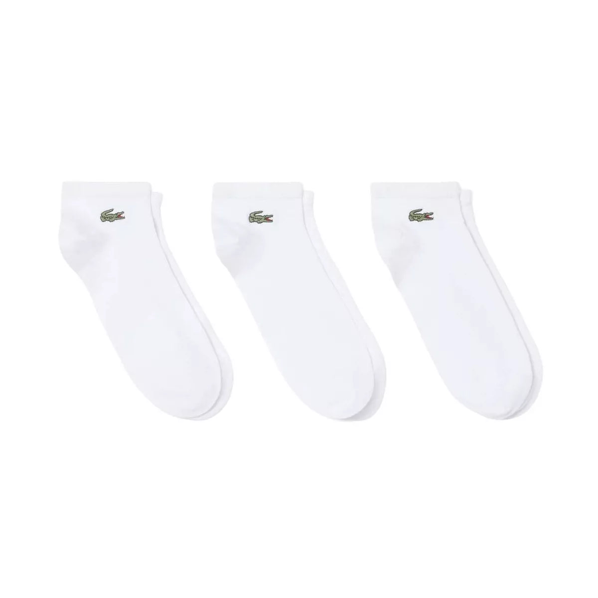 Lacoste Sport Short Socks White (3 Pairs)