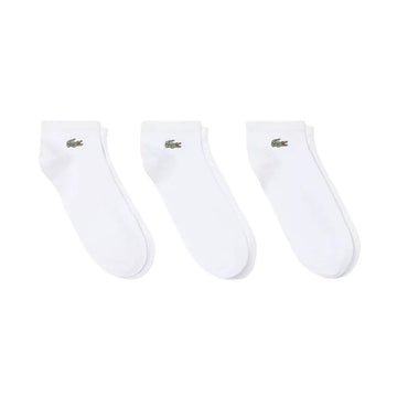 Lacoste Sport Short Socks White (3 Pairs)