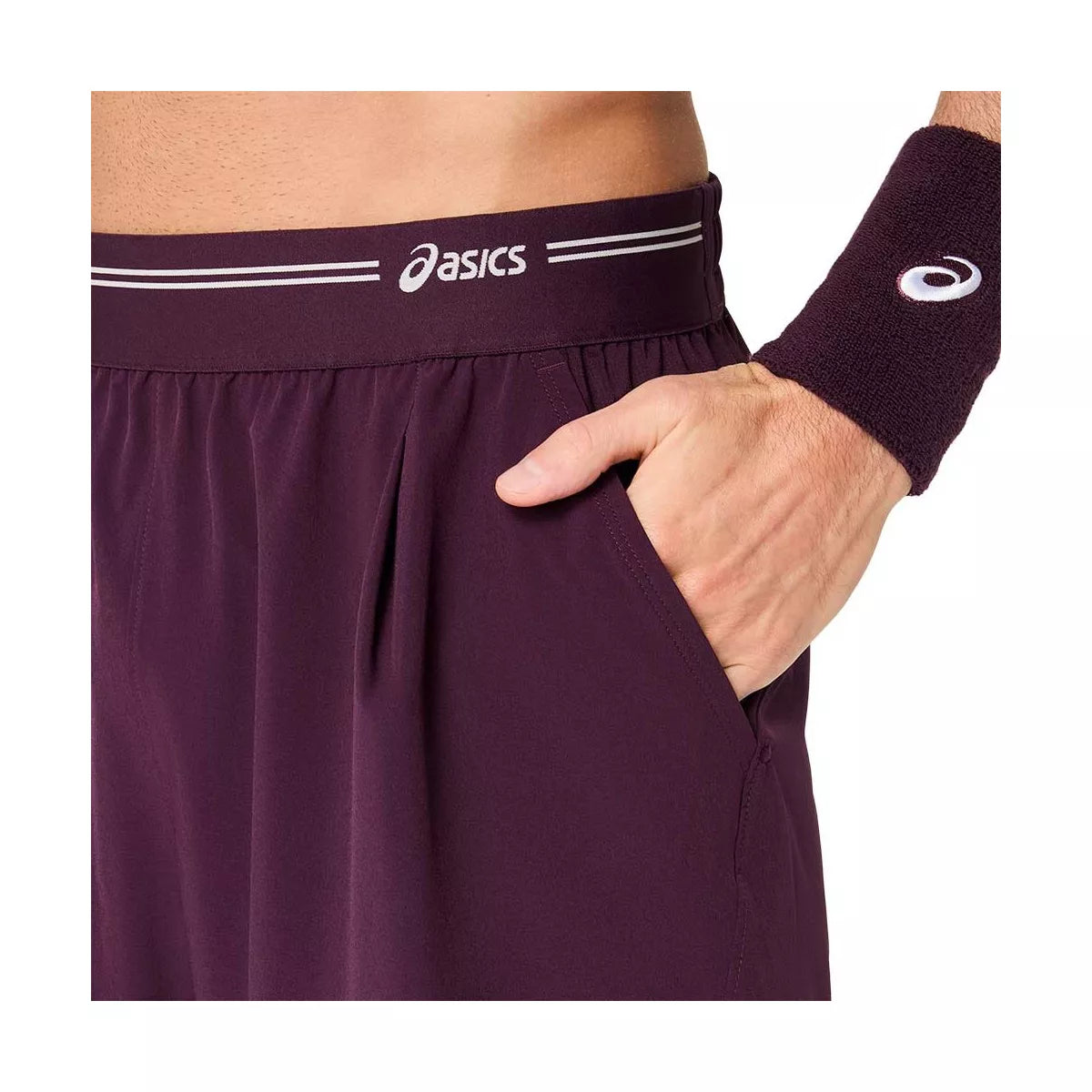 Asics Game 7-Inch Tennis Shorts - Violet – 5