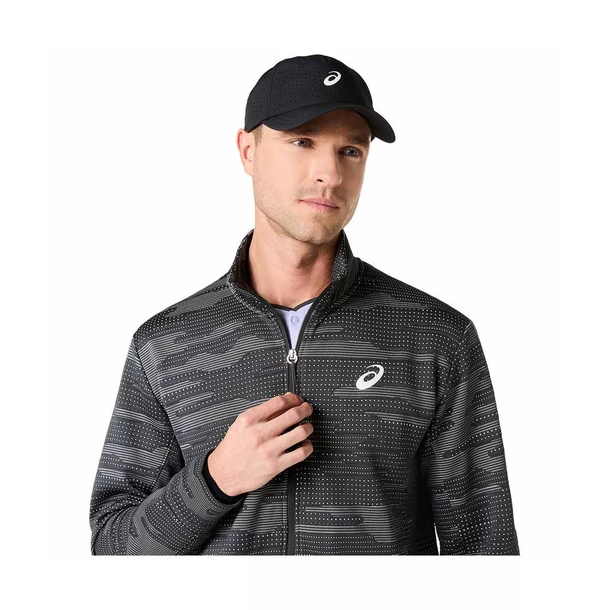 Asics Match Night Energy Jacket Black / Grey – 4