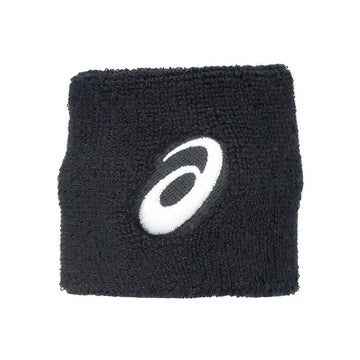 Asics Black Wristbands x2