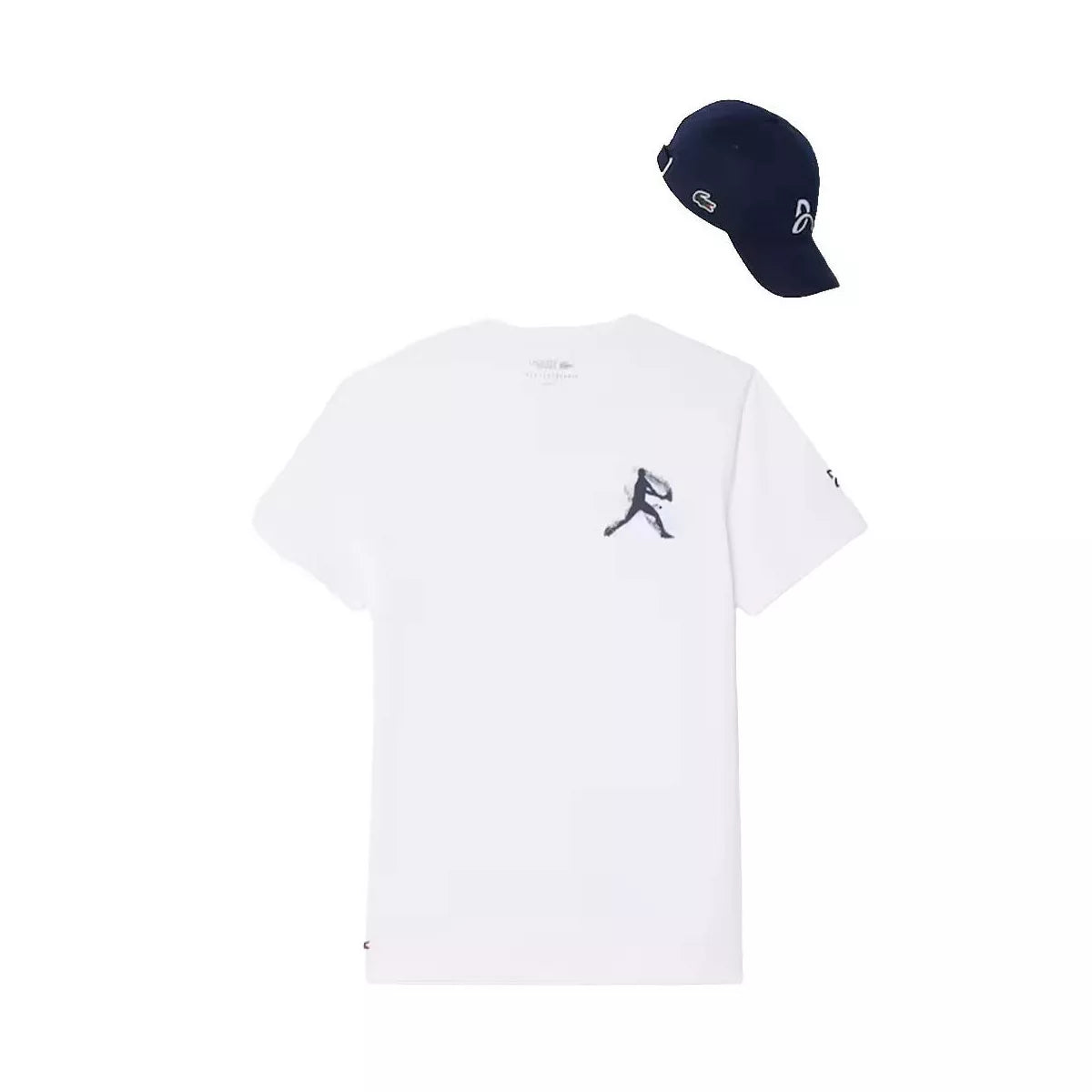 Lacoste Tennis x Novak Djokovic T-Shirt + Cap Pack White