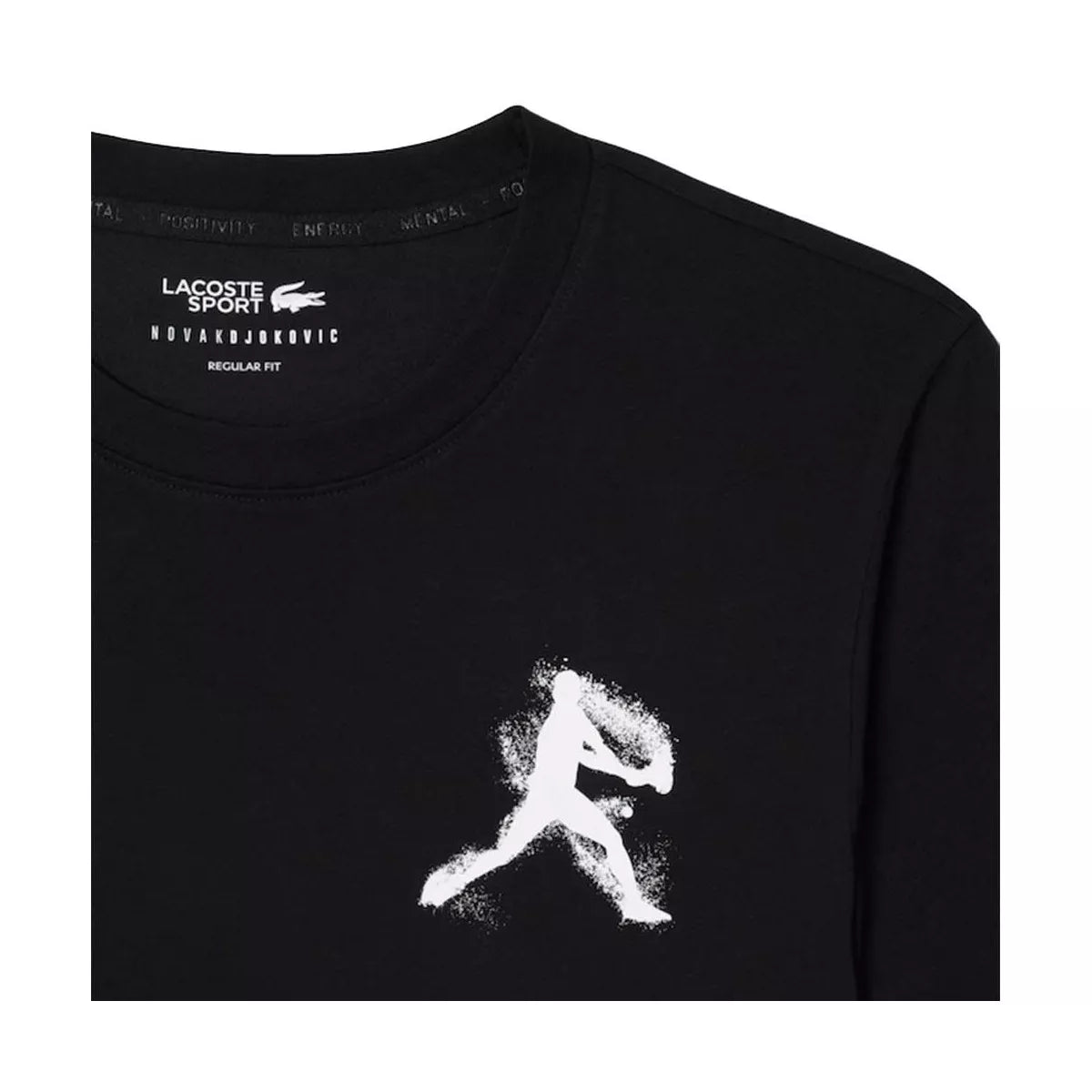 Lacoste Tennis x Novak Djokovic Training Pack - Black T-Shirt & White Cap – 5