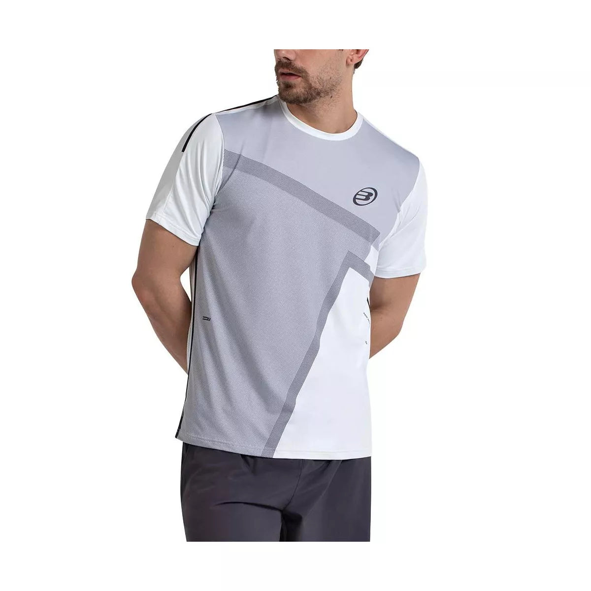 Bullpadel Mosal T-Shirt - White / Grey