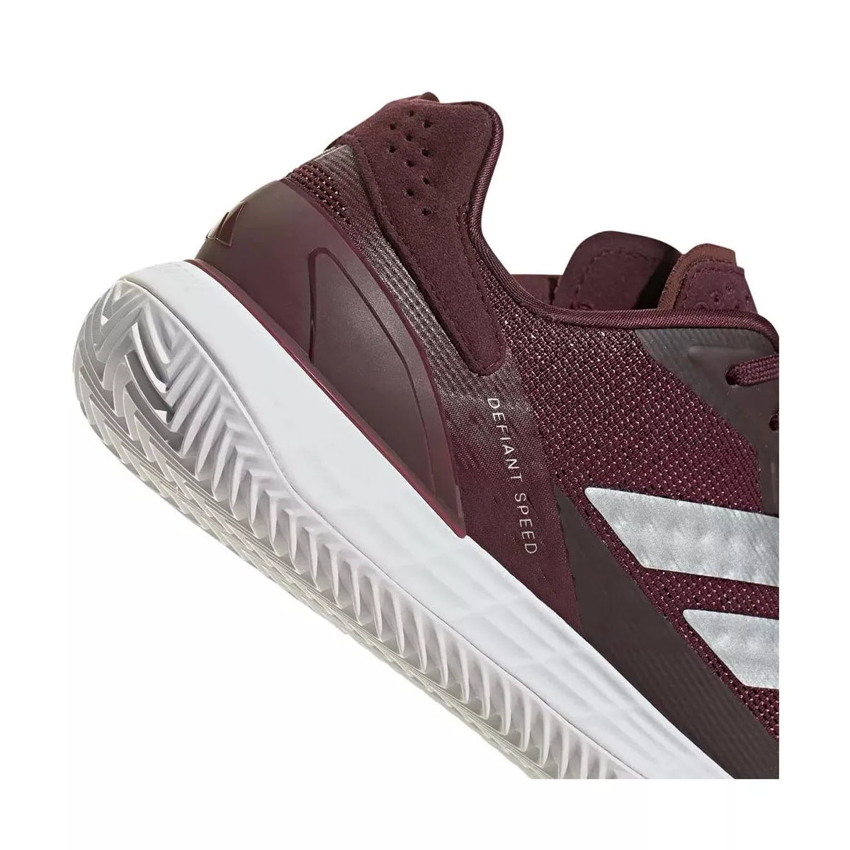 Adidas Defiant Speed 2 Clay Tennis Shoes - Bordeaux – 3