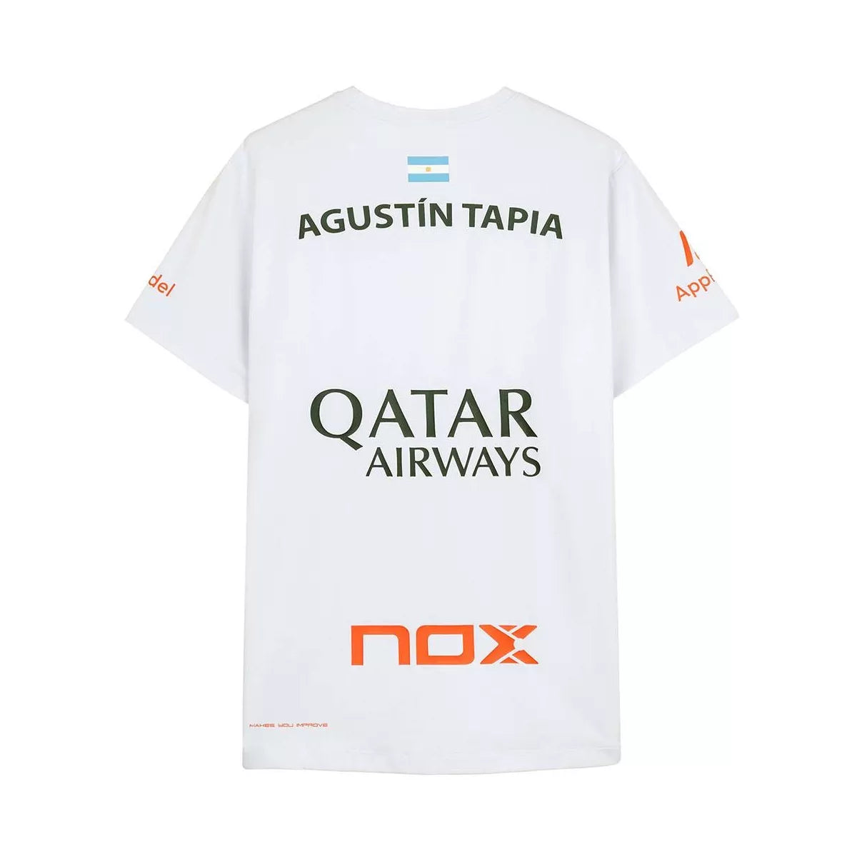 Nox AT10 Agustín Tapia T-Shirt White – 4