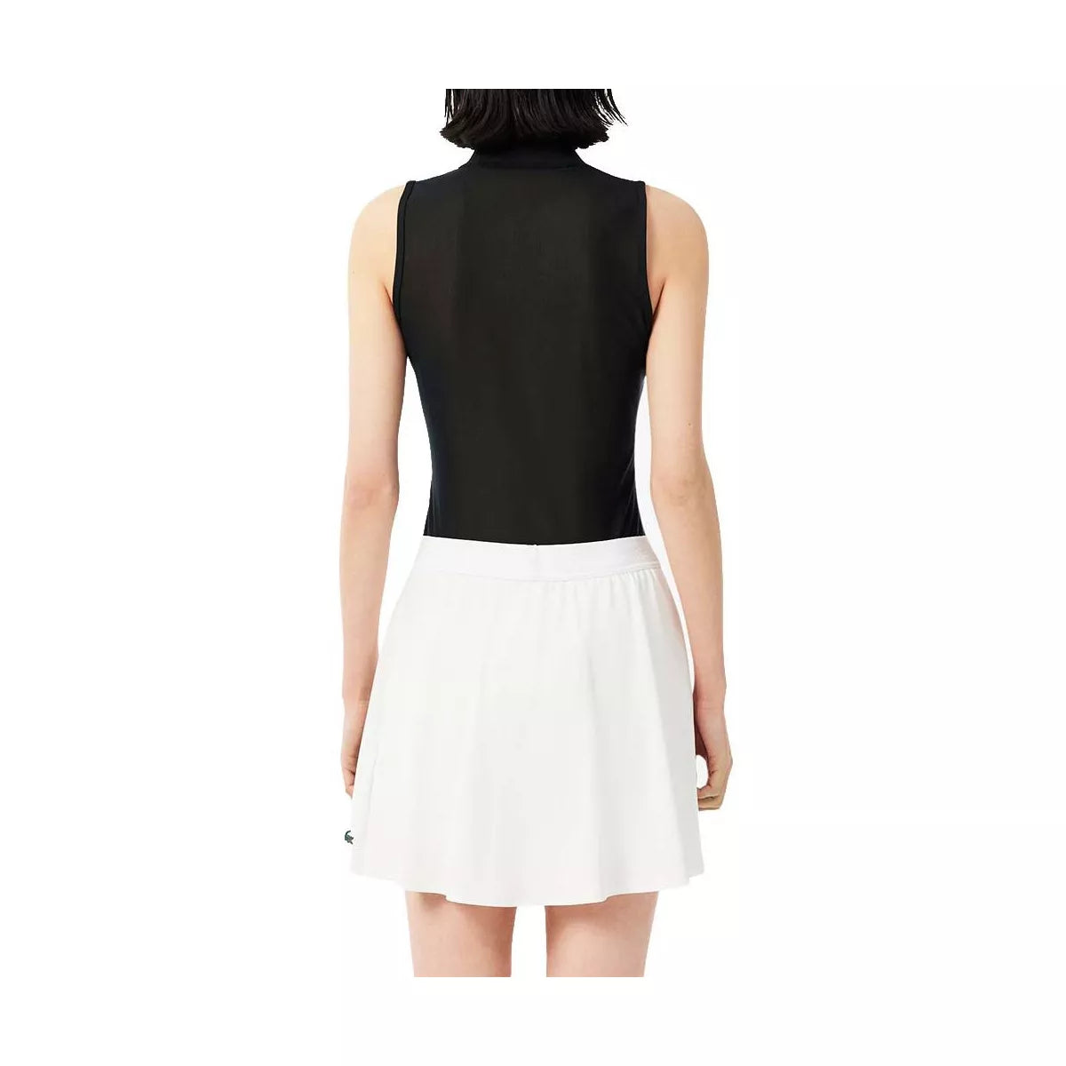Lacoste Women's Sleeveless Tennis Polo Shirt - Black – 4