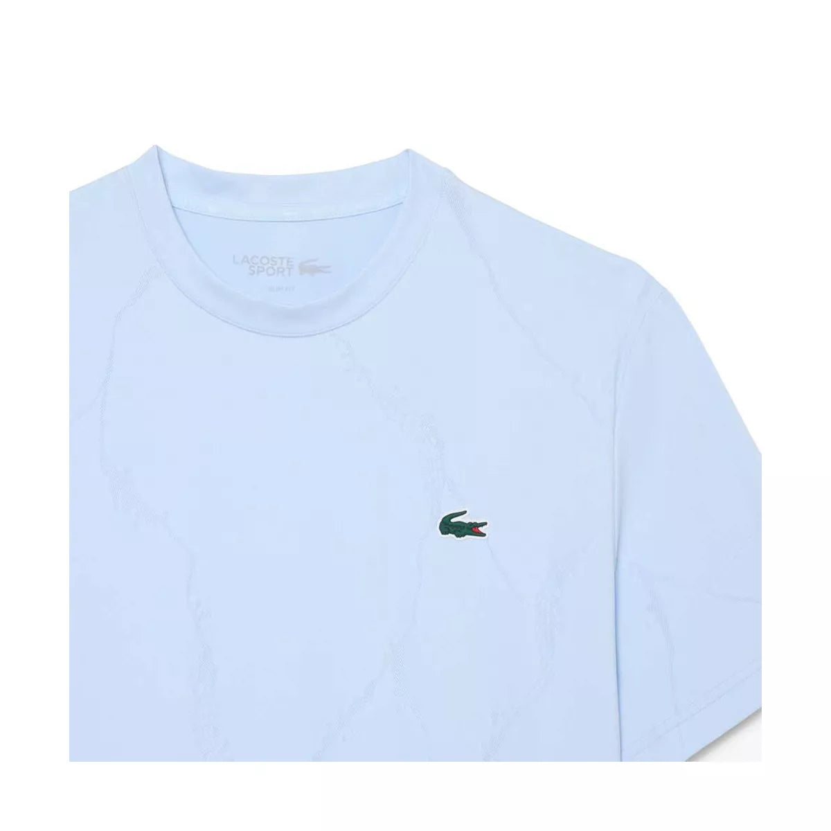 Lacoste Tennis Ultra Dry T-Shirt - Light Blue – 3