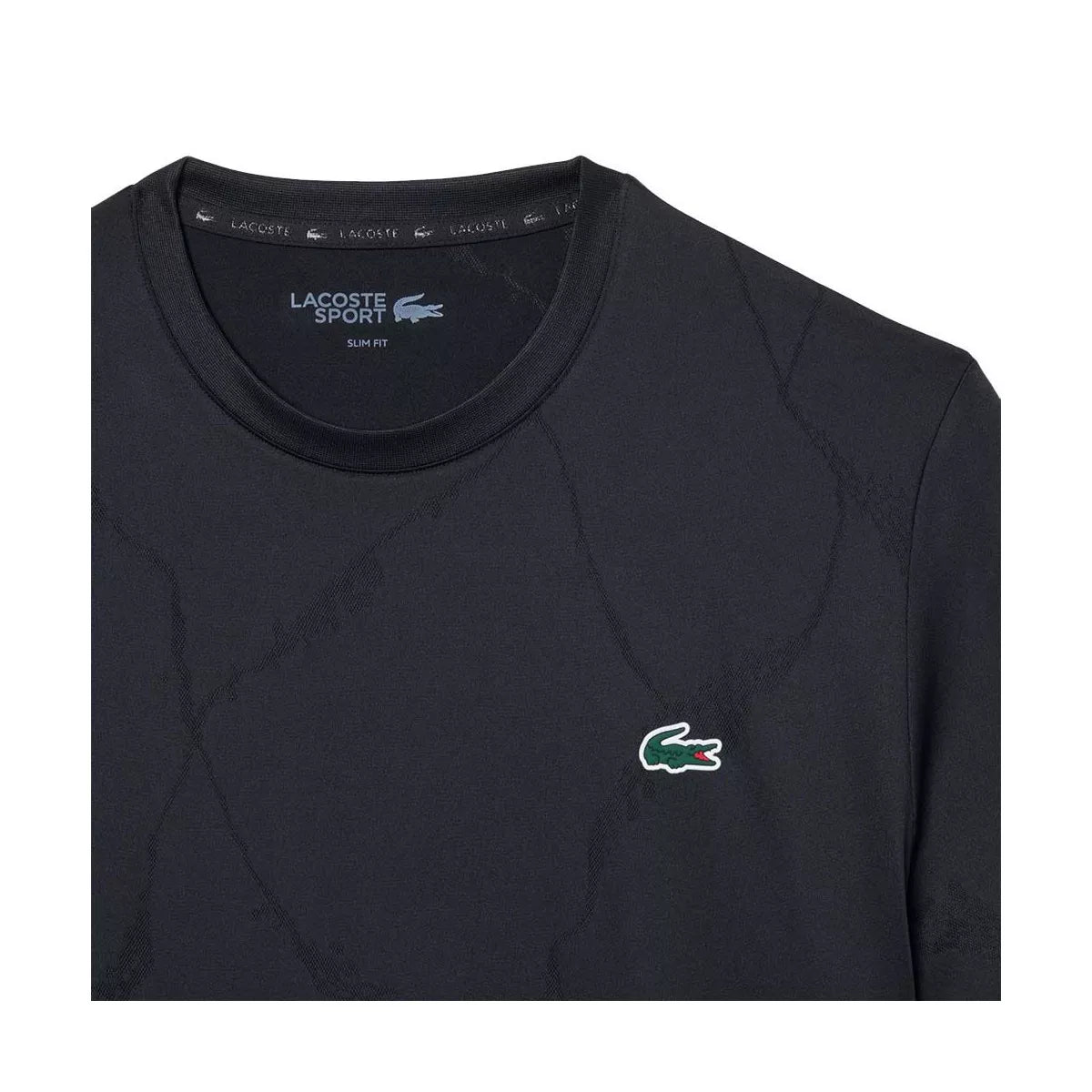 Lacoste Tennis Ultra Dry T-Shirt Black – 2