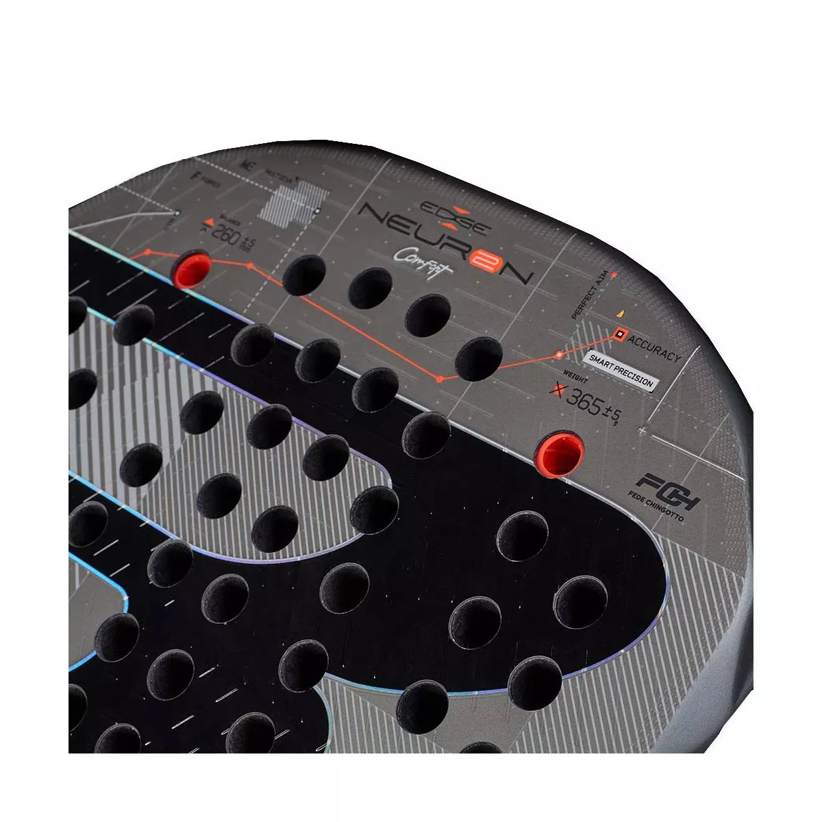 Bullpadel Neuron 02 Edge Comfort 27 racquet – 2