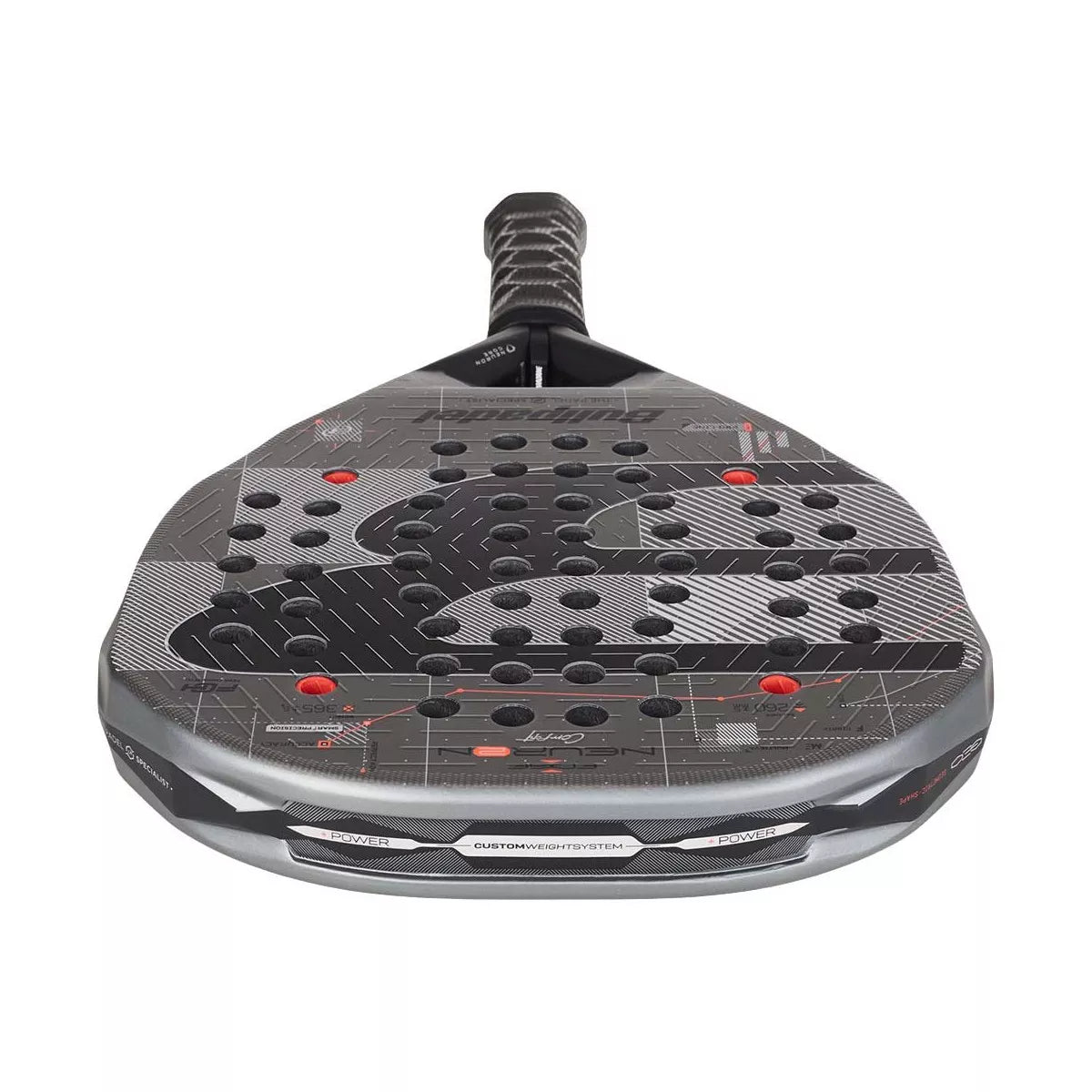 Bullpadel Neuron 02 Edge Comfort 27 racquet – 7
