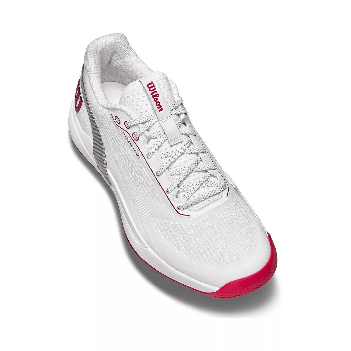 Wilson Rush Pro 5 CTC White / Red Tennis Shoes – 3