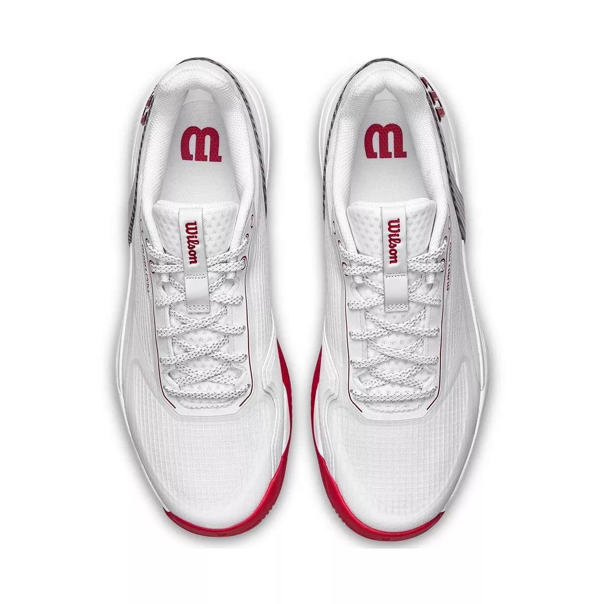Wilson Rush Pro 5 CTC White / Red Tennis Shoes – 6