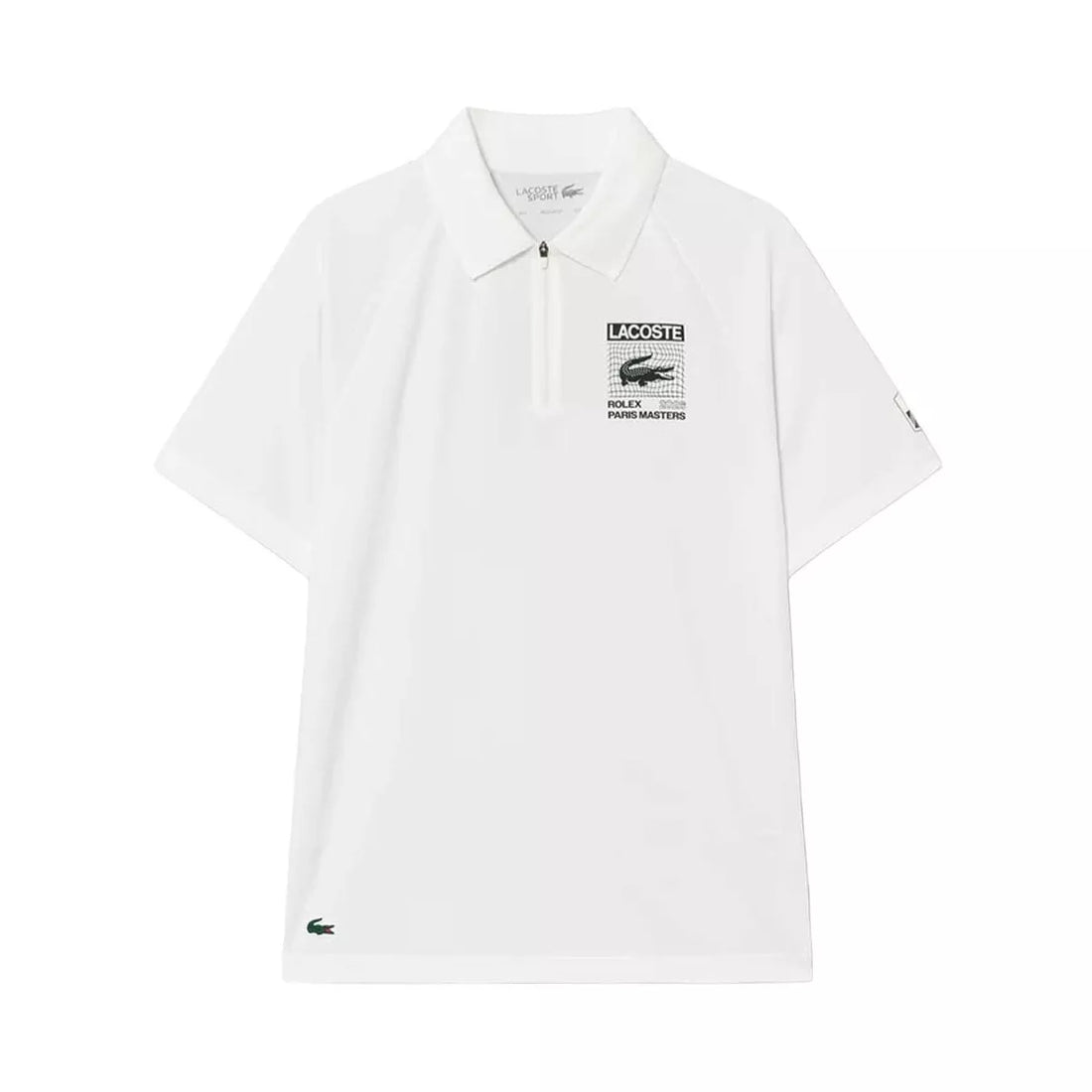 Lacoste Rolex Masters Tennis Polo White