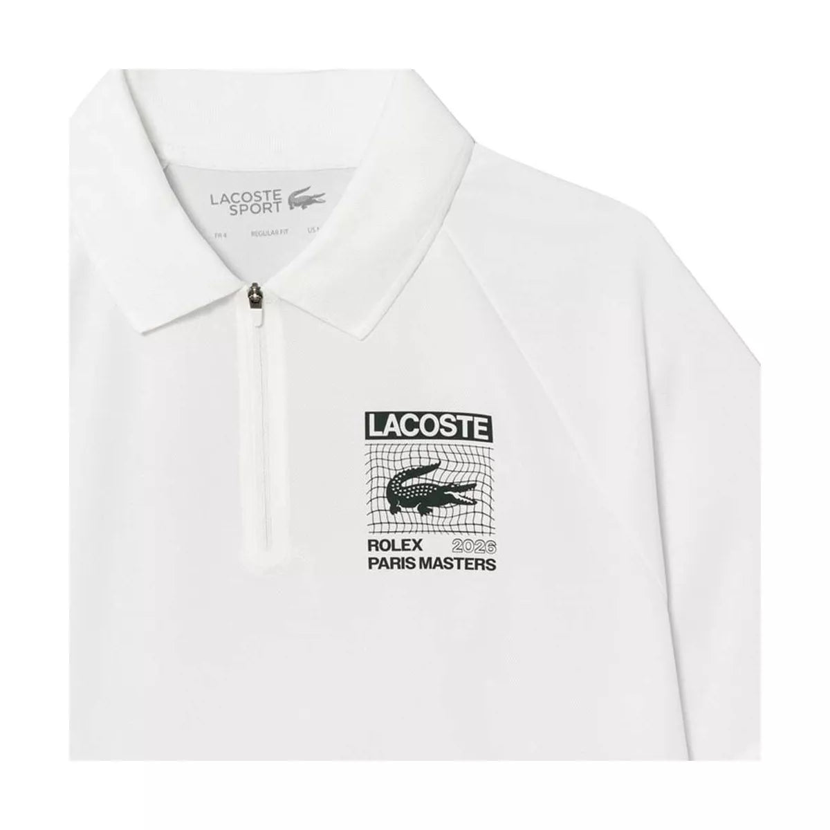 Lacoste Rolex Masters Tennis Polo White – 3