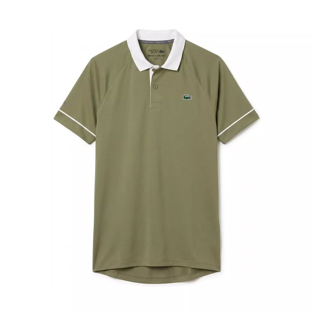 Lacoste Tennis Novak Djokovic On Court Polo Green