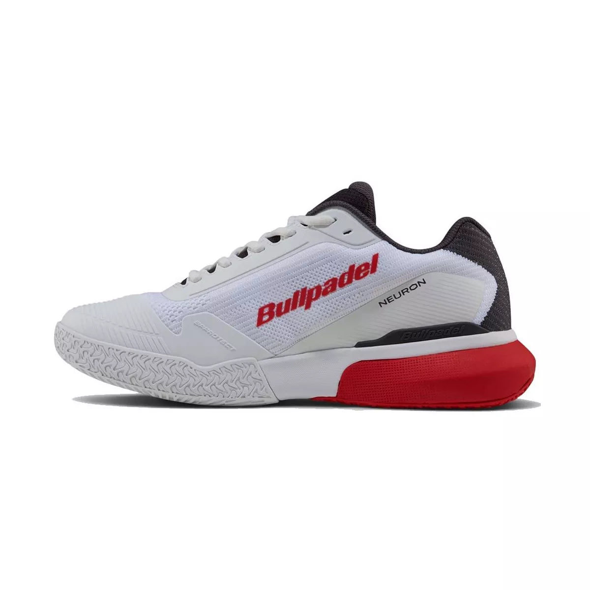 Bullpadel Neuron 26I White / Red Padel Shoes – 2