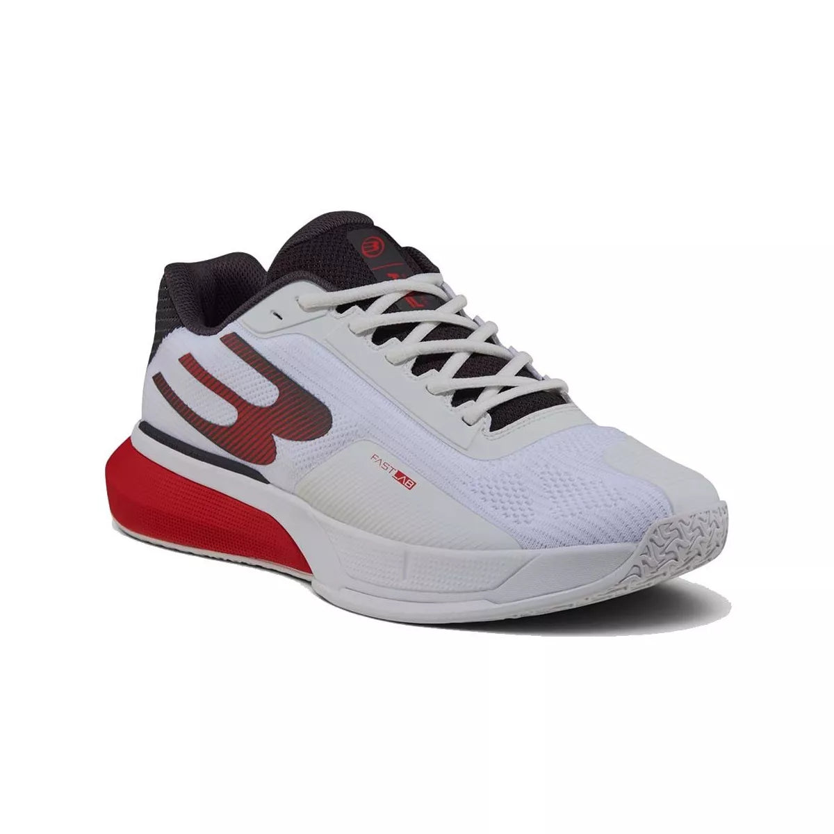 Bullpadel Neuron 26I White / Red Padel Shoes – 3
