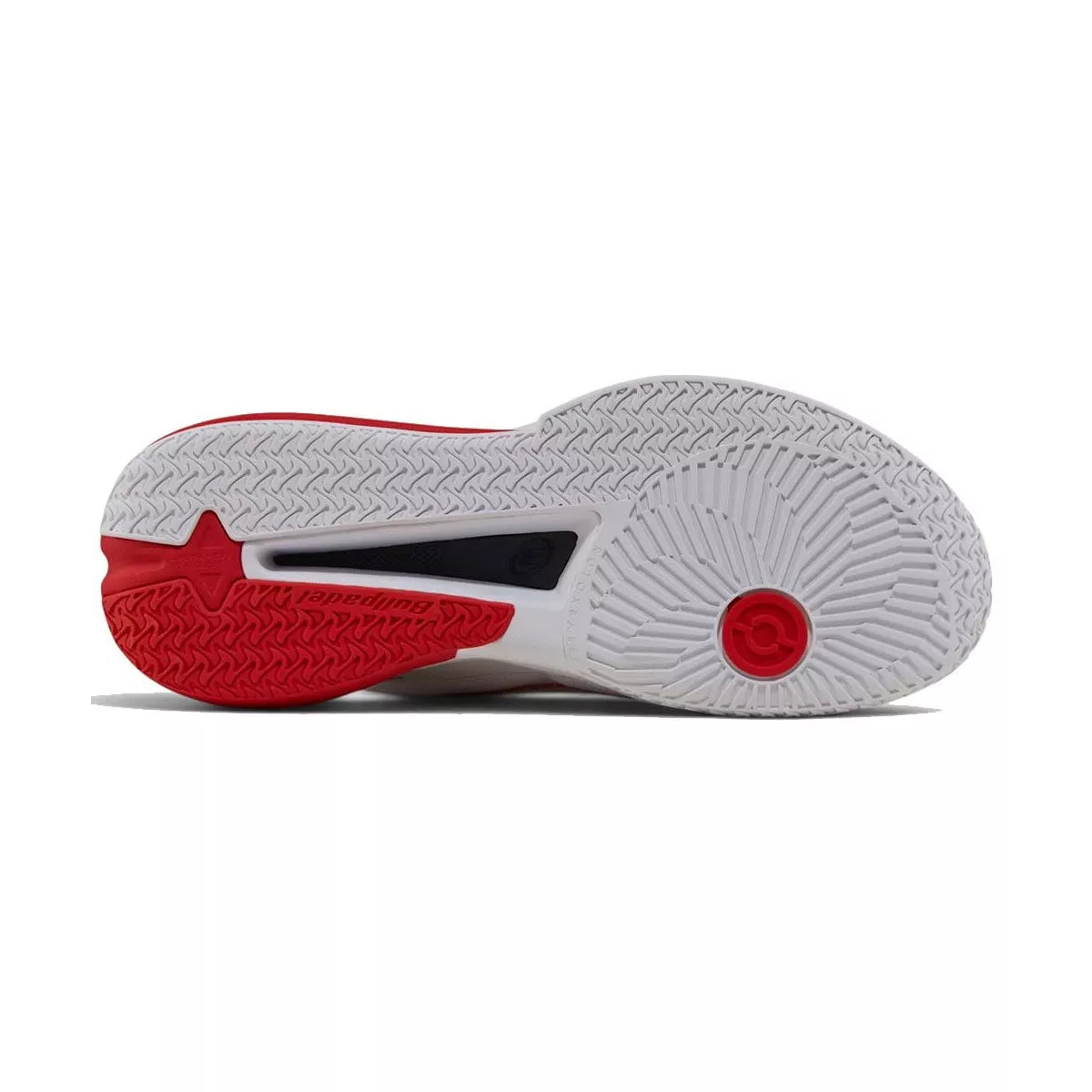 Bullpadel Neuron 26I White / Red Padel Shoes – 4