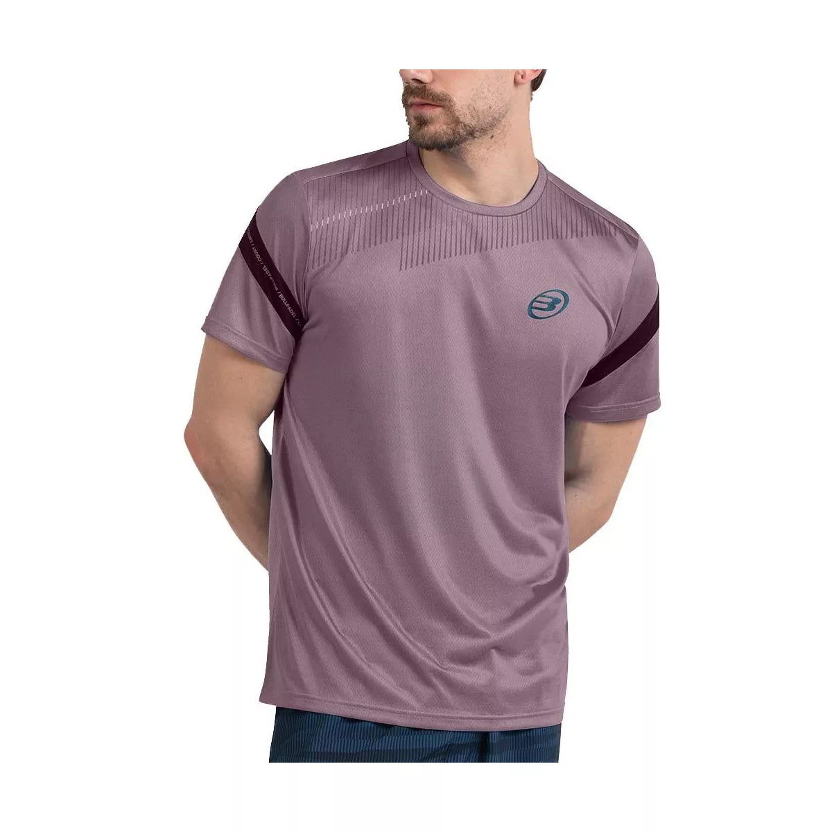 Bullpadel Casul T-Shirt Pink Brown