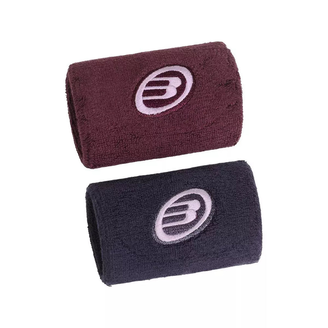 Bullpadel BPMU263I Wristbands Bordeaux / Anthracite Grey x 2