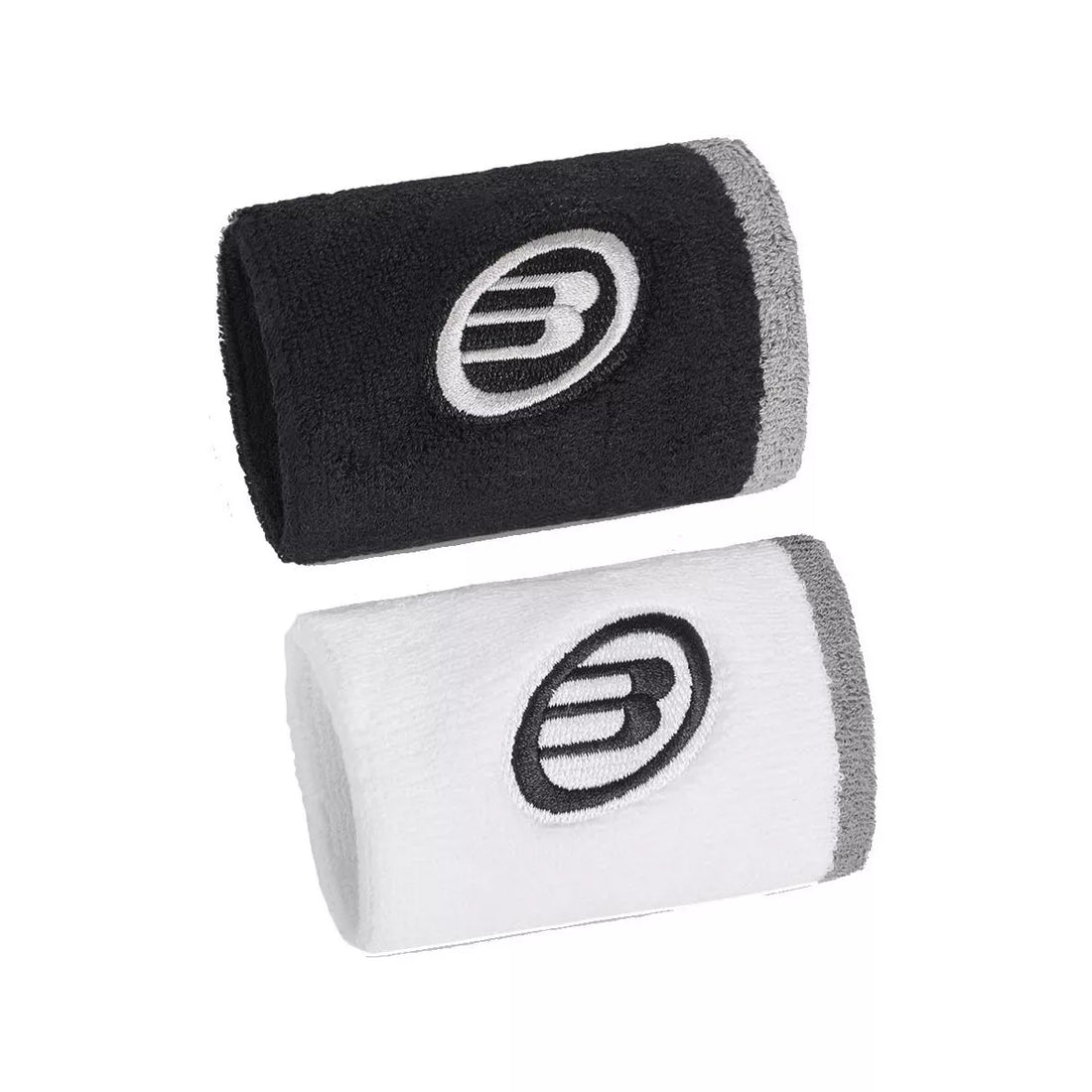 Bullpadel BPMU266I Wristbands White / Black x2