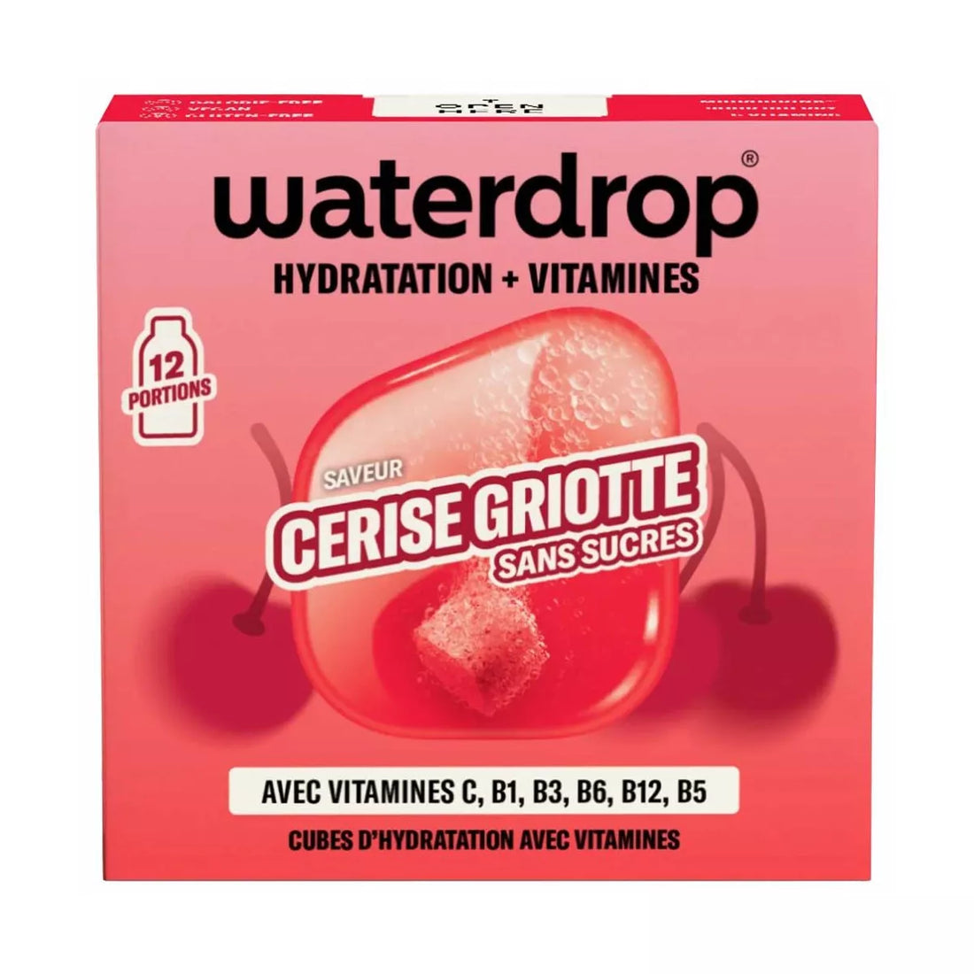 Waterdrop Microdrink Sour Cherry x12