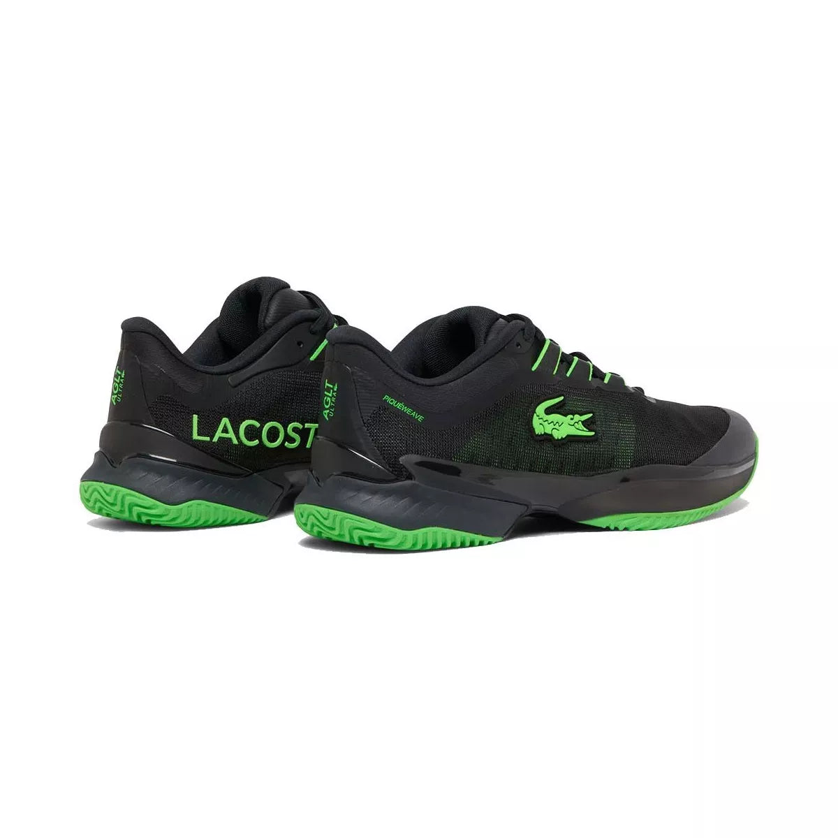 Lacoste AG-LT Ultra Clay Court Black / Green Shoes – 3