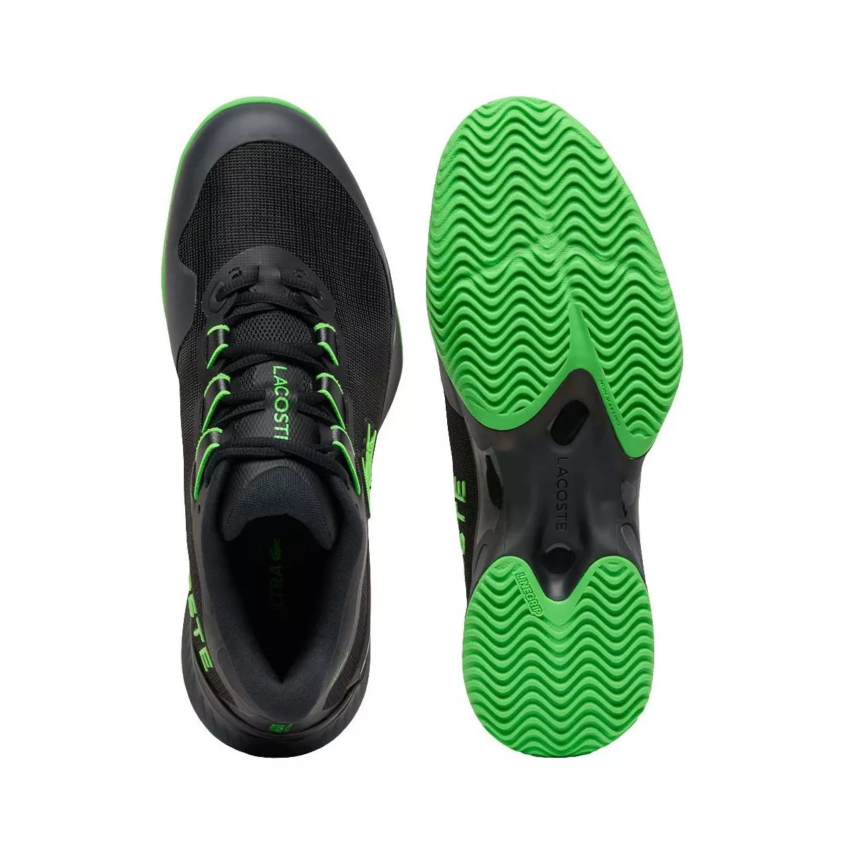 Lacoste AG-LT Ultra Clay Court Black / Green Shoes – 4